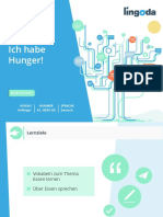 Ich Habe Hunger!: Wortschatz