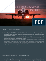 Quality Assurance and Quality Control: Group 4 AMTE 313-5B