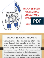 BIDAN SEBAGAI PROFESI