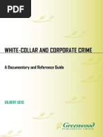 Gilbert Geis White-Collar and Corporate Crime A Documentary and ...