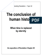 The Conclusion of Human History: When Time Is Replaced by Eternity