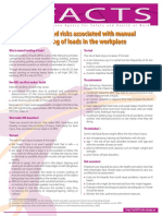 Factsheet 73 - Hazards and Risks Associated With Manual Handling of Loads in the Workplace (1)