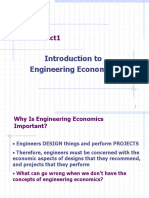Introduction To Engineering Economics: HS202-Lect1