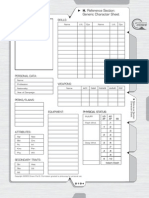 SilCore Character Sheet