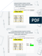 Tugas Fungsi Index Dan Fungsi Match