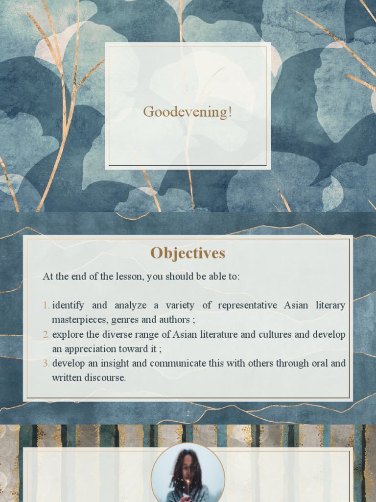 Lesson 4 and 5 Salutation To The Dawn and Indonesian Literature | PDF ...