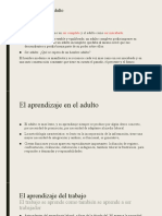 El Aprendizaje Del Adulto Psicop Laboral