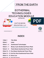 Energy From The Earth Geothermal Technologies Education Module