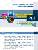 Materi Reviu RKA SKPD 2020