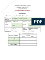 FA Answer Script (May 2021 Trimester), Feb. 13, 2021