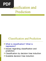 Classification and Prediction