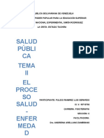 Tema Ii Proceso Salud-Enfermedad Curso Salud Publica