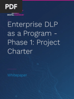 Enterprise DLP As A Program - Phase 1: Project Charter: Whitepaper