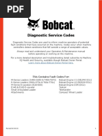 Bobcat Loader Error Codes List | PDF | Relay | Switch