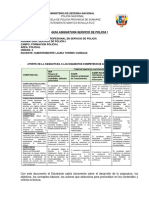 Guia Servicio de Policia Cuarta Unidad para La Tercera Seccion