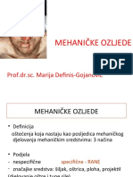 Mehaničke Ozljede