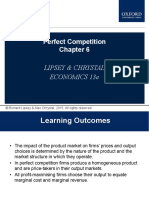 Perfect Competition: Lipsey & Chrystal Economics 13E