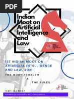 1st Indian Moot On Artificial Intelligence and Law 2021 The Moot Problem and The Rules