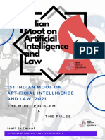 1st Indian Moot On Artificial Intelligence and Law 2021 The Moot Problem and The Rules