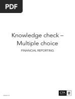 FR Knowledge Check Multiple Choice 2015 - v2