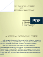 Kebijakan Ekonomi - Politik