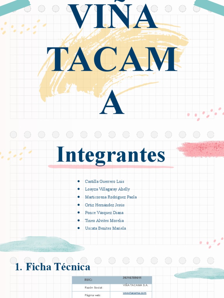 Viña Tacama | PDF | Vino | Empresas, image size:768x1024