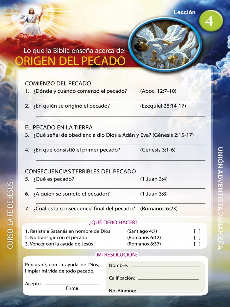 Fe de Jesus LECCION 4 | PDF