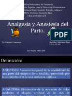 Analgesia y Anestesia en Ginecoonstetricia