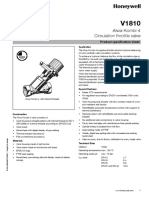 Alwa-Kombi-4 Circulation Throttle Valve: Product Specification Sheet
