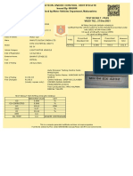 Pollution Under Control Certificate: Issued By: NASHIK Authorised by Motor Vehicles Department, Maharashtra