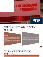 Resume Sosiologi Pendidikann