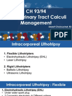 CH 93 + 94 Upper Tract Stone Management