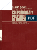 3.Roxin, Claus - Culpabilidad y Prevencion en Derecho Penal