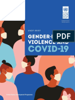 Undp Gender GBV and COVID 19