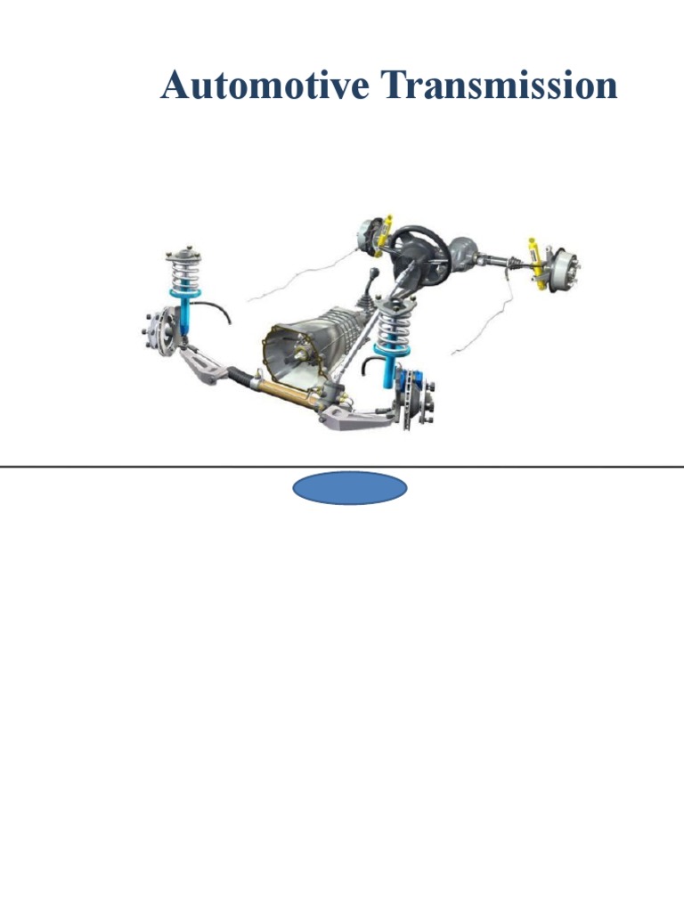 An InDepth Look at Automotive Transmission Systems and Their Design