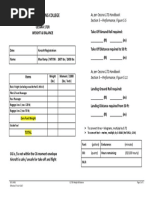 SFCJ E401 - C172R Weight Balance