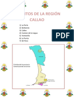 Distritos de La Región Callao
