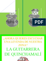 Leyenda La Guitarrera de Quinchamali Pre Kinder A, B y C Viernes 25 de Septiembre