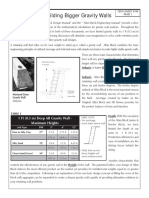 Building Bigger Gravity Walls - ts196