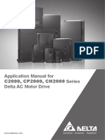 Application Manual For C2000, CP2000, CH2000 Series Delta AC Motor Drive