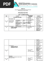 Program Matrix: DAY 1 (JUNE 28, 2021)