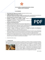 Guai de Aprendizaje Panaderia Productos Agro Ecologicos