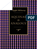 Ralph M. McInerny - Aquinas and Analogy (1996, Catholic University of America Press)