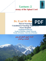 Anatomy of The Spinal Cord: Dr. Eyad M. Hussein