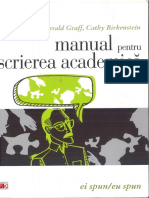 Manual Pentru Scriere Academica