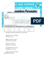 Taller Los Pronombres Personales