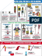 Types of fireworks allowed, restricted in Arizona