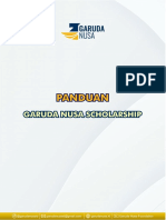 Buku Panduan Beasiswa Garuda Nusa 2021