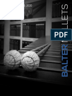 Balter Mallets International Product Guide 2020
