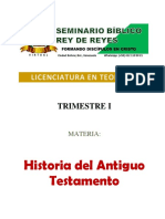 Historia Del Antiguo Testamento